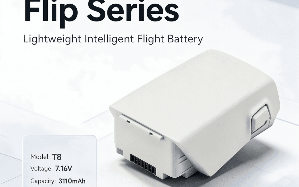 T8 7.16V 3110mAh Replacement Battery Compatible with DJI Flip