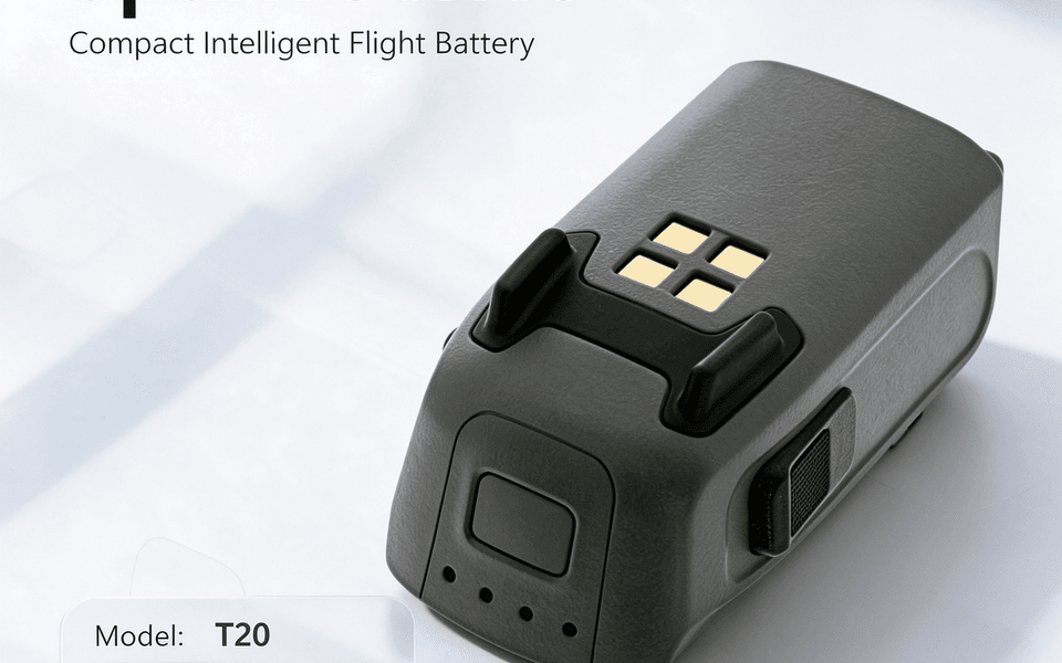 T20 11.4V 1480mAh Replacement Battery Compatible with DJI Spark