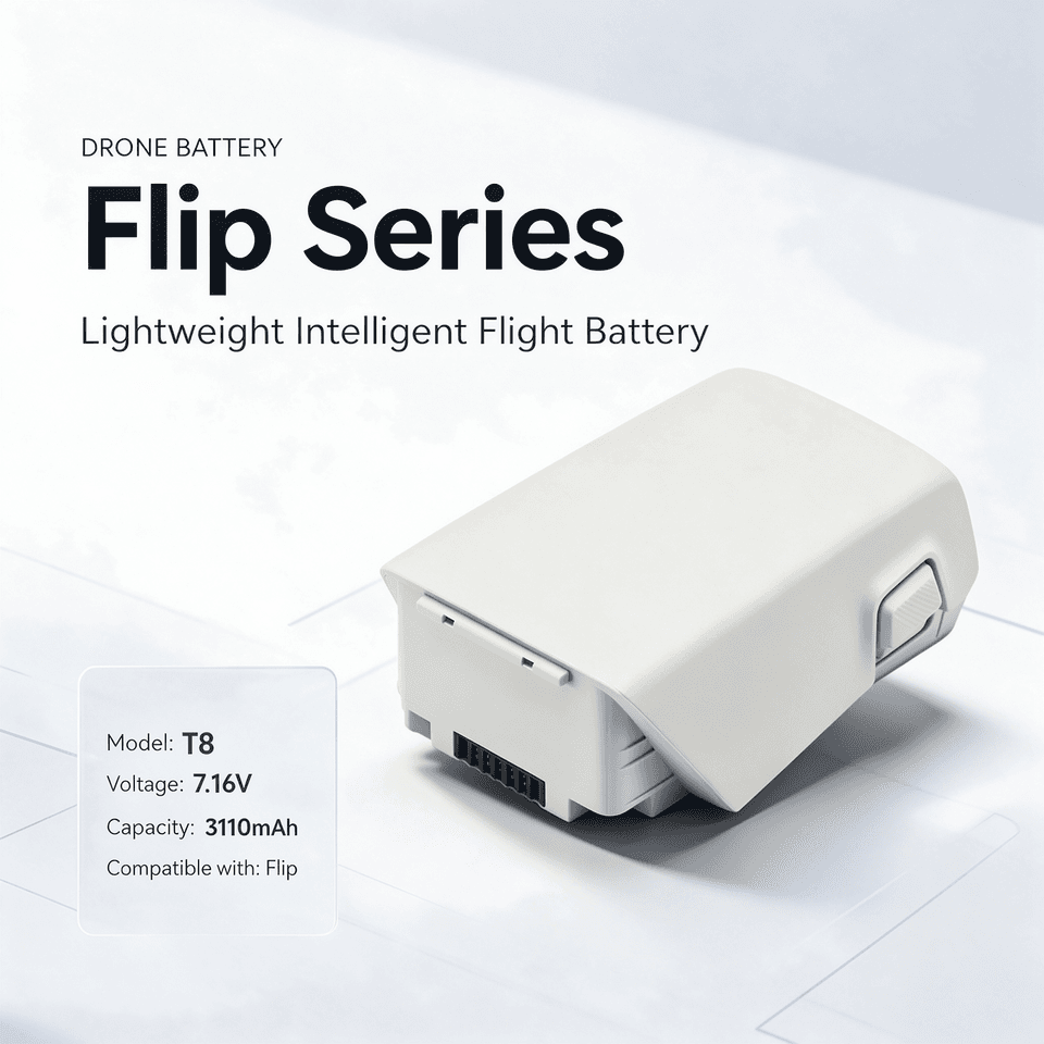 T8 7.16V 3110mAh Replacement Battery Compatible with DJI Flip
