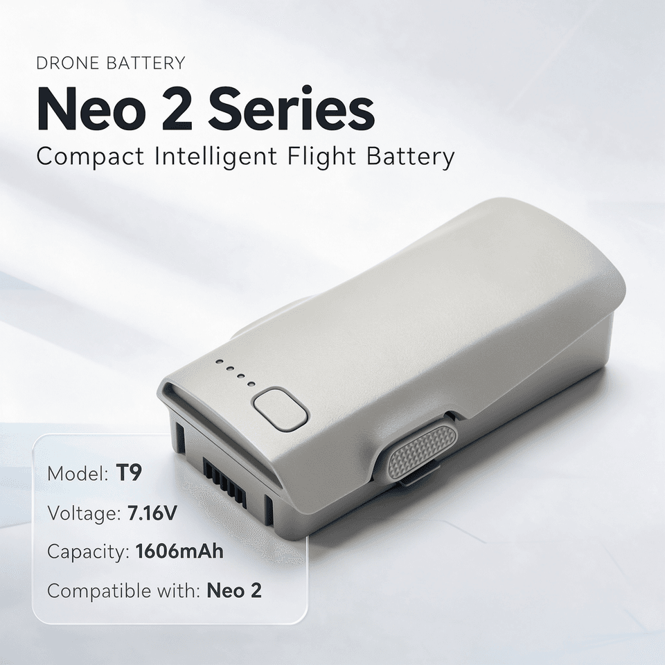 T9 7.16V 1606mAh Replacement Battery Compatible with DJI Neo 2