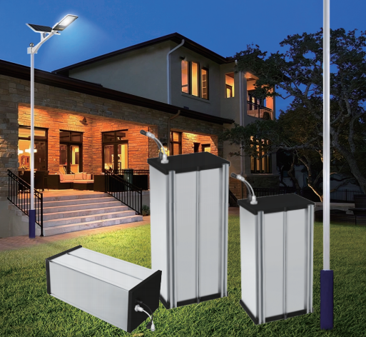 Solar street lamp battery 